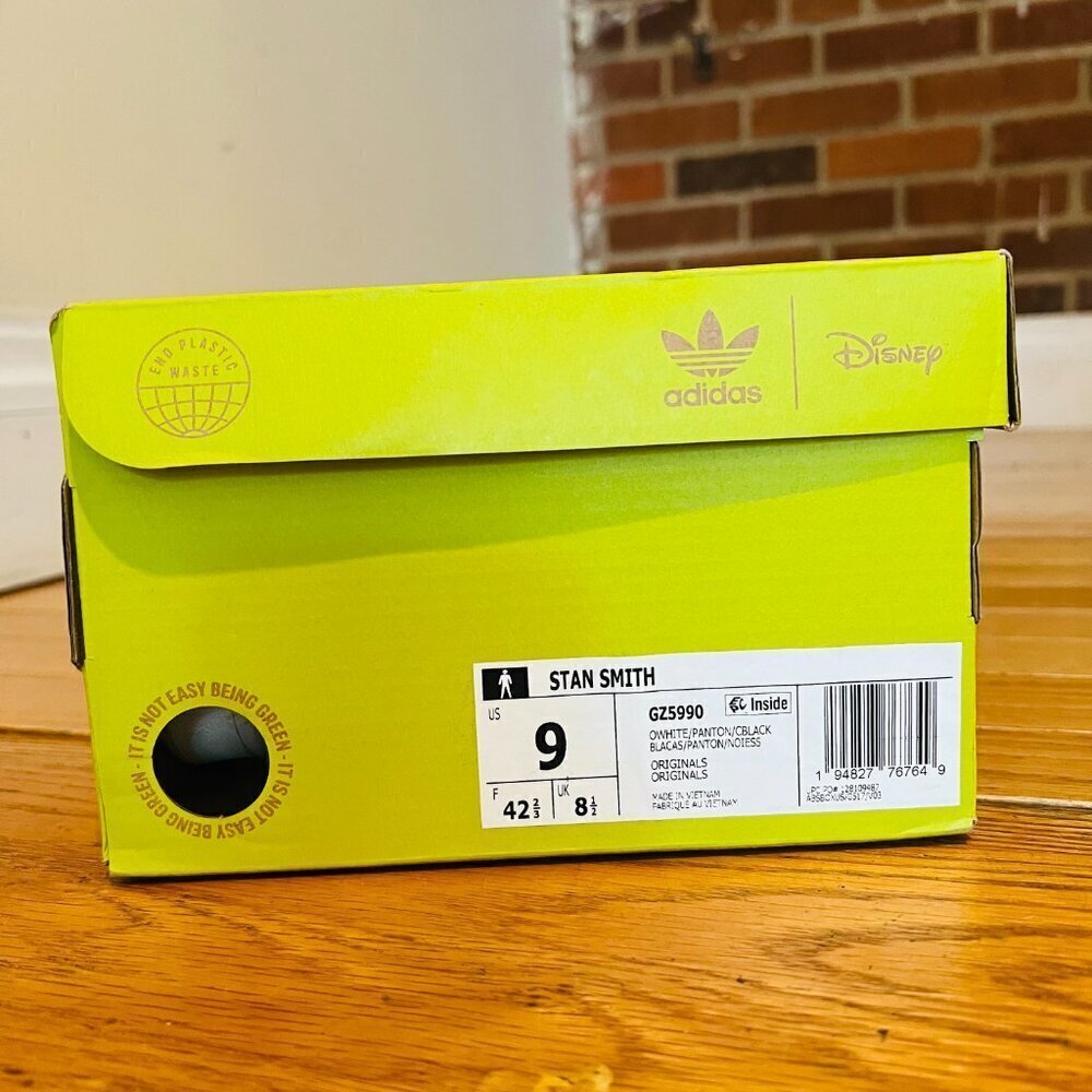 Adidas Stan Smith x Monsters Inc Mike Sulley Men’s Size 9 Custom GZ5990 - Picture 12 of 16